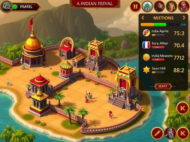 Age Ascendancy Indian festival event screenshot